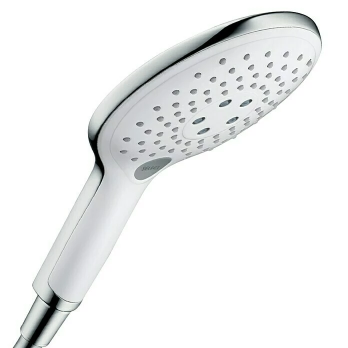 BAUHAUS Hansgrohe Handbrause Raindance Select 150 Anzahl Funktionen: 3, Durchmesser: 15 Cm, Weiß/Chrom 3 BAUHAUS Hansgrohe Handbrause Raindance Select 150 Anzahl Funktionen: 3, Durchmesser: 15 Cm, Weiß/Chrom