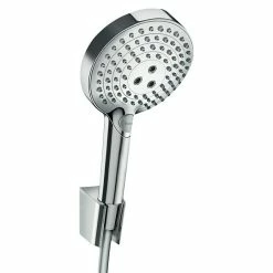 BAUHAUS Hansgrohe Brause-Set Raindance Select S 120 Anzahl Strahlarten: 3, Chrom, Länge Brauseschlauch: 125 Cm, Durchflussmenge: 11 L/min