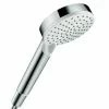 BAUHAUS Hansgrohe Crometta Handbrause Vario Anzahl Funktionen: 2, Durchmesser: 10 Cm, Weiß/Chrom