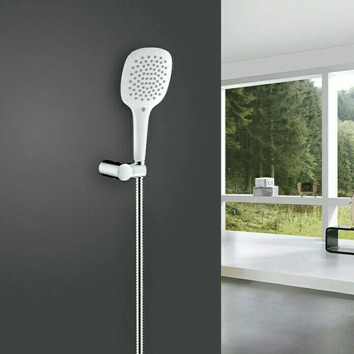 BAUHAUS Mixomat Brause-Set Gulfoss Chrom/Weiß 5 BAUHAUS Mixomat Brause-Set Gulfoss Chrom/Weiß – Bild 3