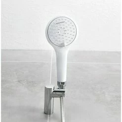 BAUHAUS Mixomat Brause-Set Langfoss Chrom/Weiß -Sanitärinstallation Verkaufsladen 12 970