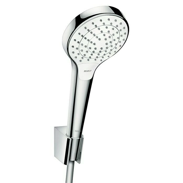 BAUHAUS Hansgrohe Brause-Set Croma Select S Anzahl Funktionen: 3, Durchmesser Handbrause: 11 Cm, Chrom 3 BAUHAUS Hansgrohe Brause-Set Croma Select S Anzahl Funktionen: 3, Durchmesser Handbrause: 11 Cm, Chrom